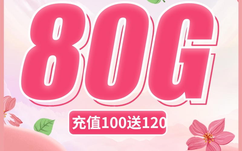 电信木槿卡29元80G+首月免费！